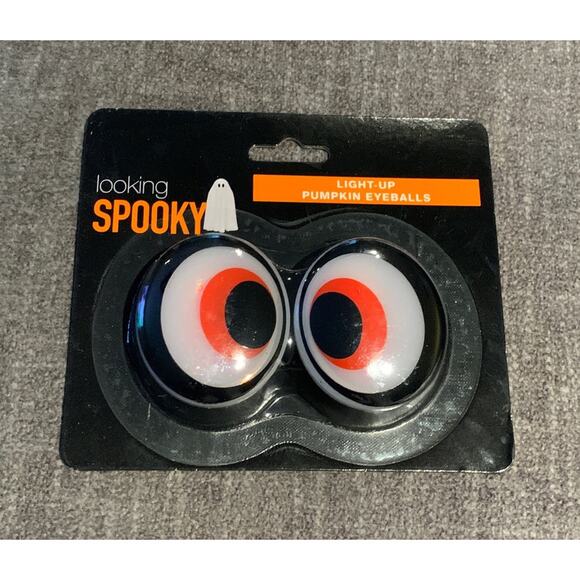 Light up Pumpkin Eyeballs - Picture 1 of 1